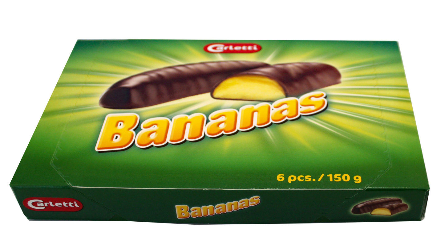 CHOCOLATE COVERED BANANAS (CARLETTI)