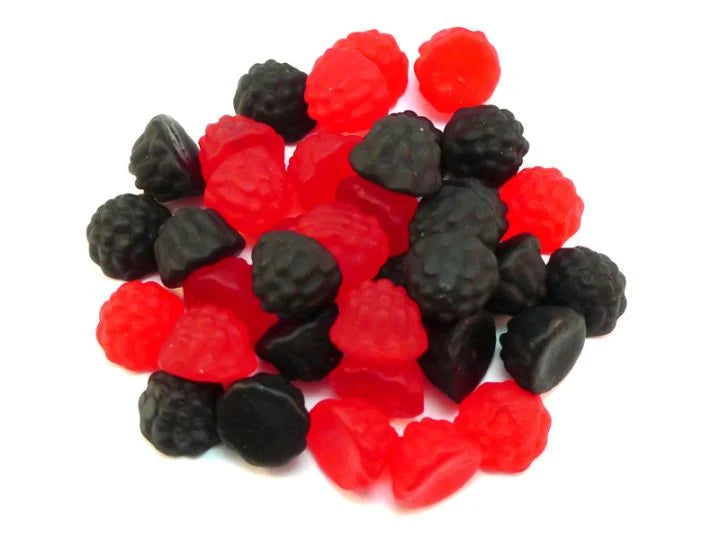 Blackberry and Raspberry Fruit Flavour Gums