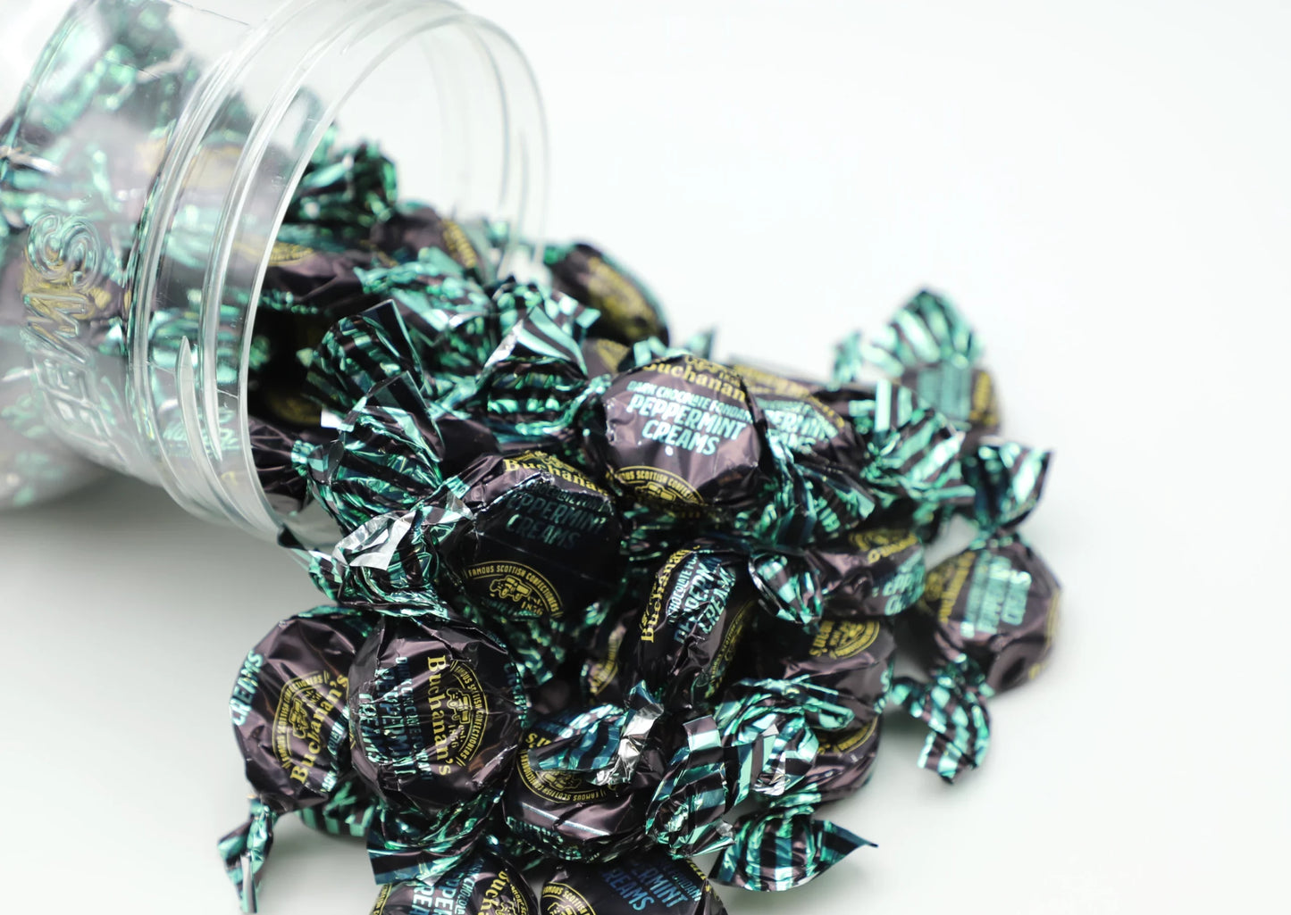 Chocolate Peppermint Creams - Peppermint fondant coated in dark chocolate