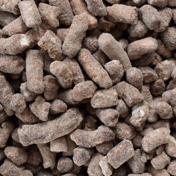 Mint Choc Nibbles - Mint, chocolate, and caramel flavoured confectionery dusted with cocoa powder