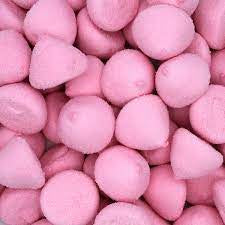 Pink Top Mallows - Sugar coated strawberry and vanilla marshmallows