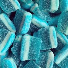 Blue Raspberry Slices - Blue raspberry flavoured jelly sweets