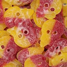 Sour Skulls BUBS - Sour fruit flavour jelly skulls