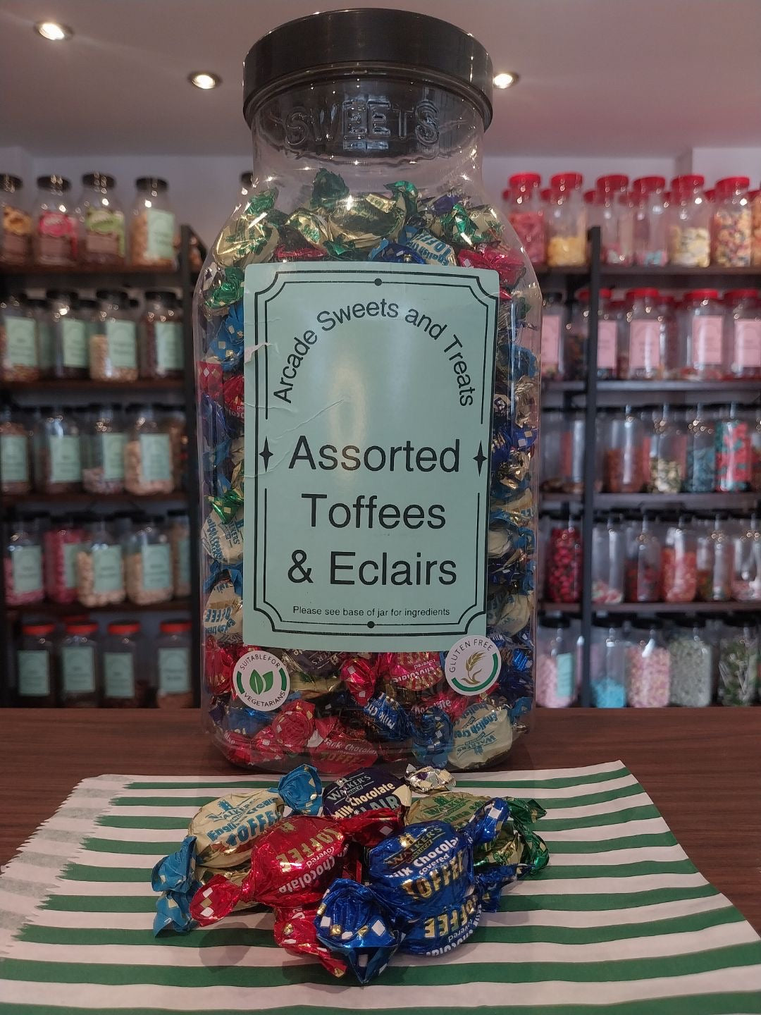 Assorted Toffees & Eclairs