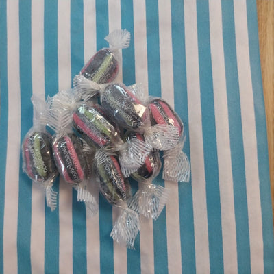 Liquorice & Aniseed - Liquorice and aniseed flavoured hard boiled sweets with a chewy centre