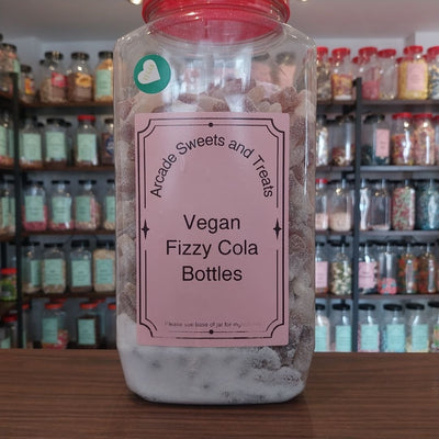 Vegan Fizzy Cola Bottle Sweets