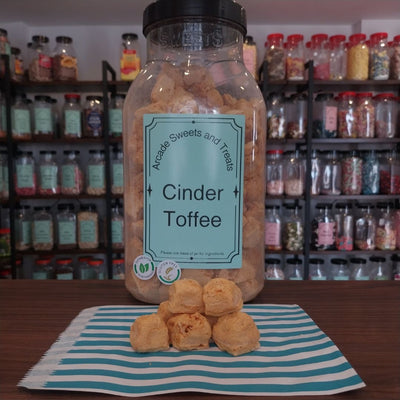 Cinder Toffee - Chunks of golden honeycomb cinder