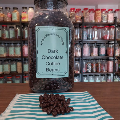 Dark Chocolate Coffee Beans
