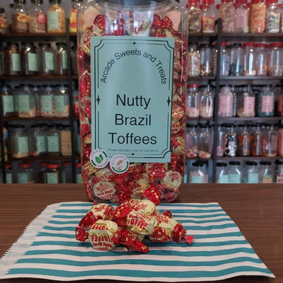Nutty Brazil Toffees - Deliciously creamy toffee with Brazil nut pieces