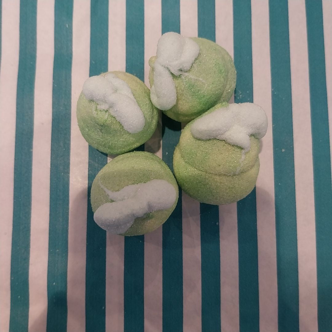 Apple Flavoured Jelly Filled Marshmallows