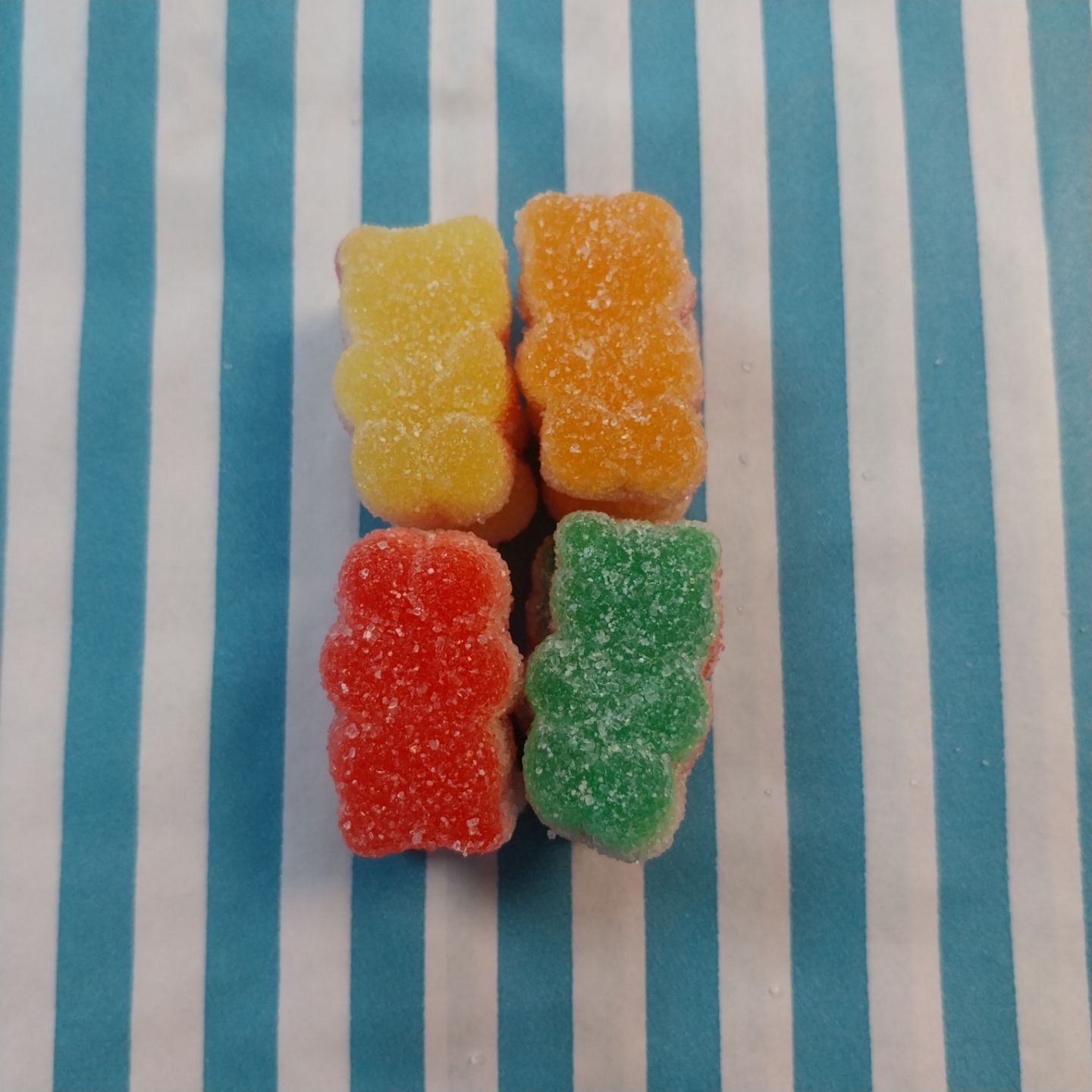 Triple Bear - sour fruit flavoured jelly sweets