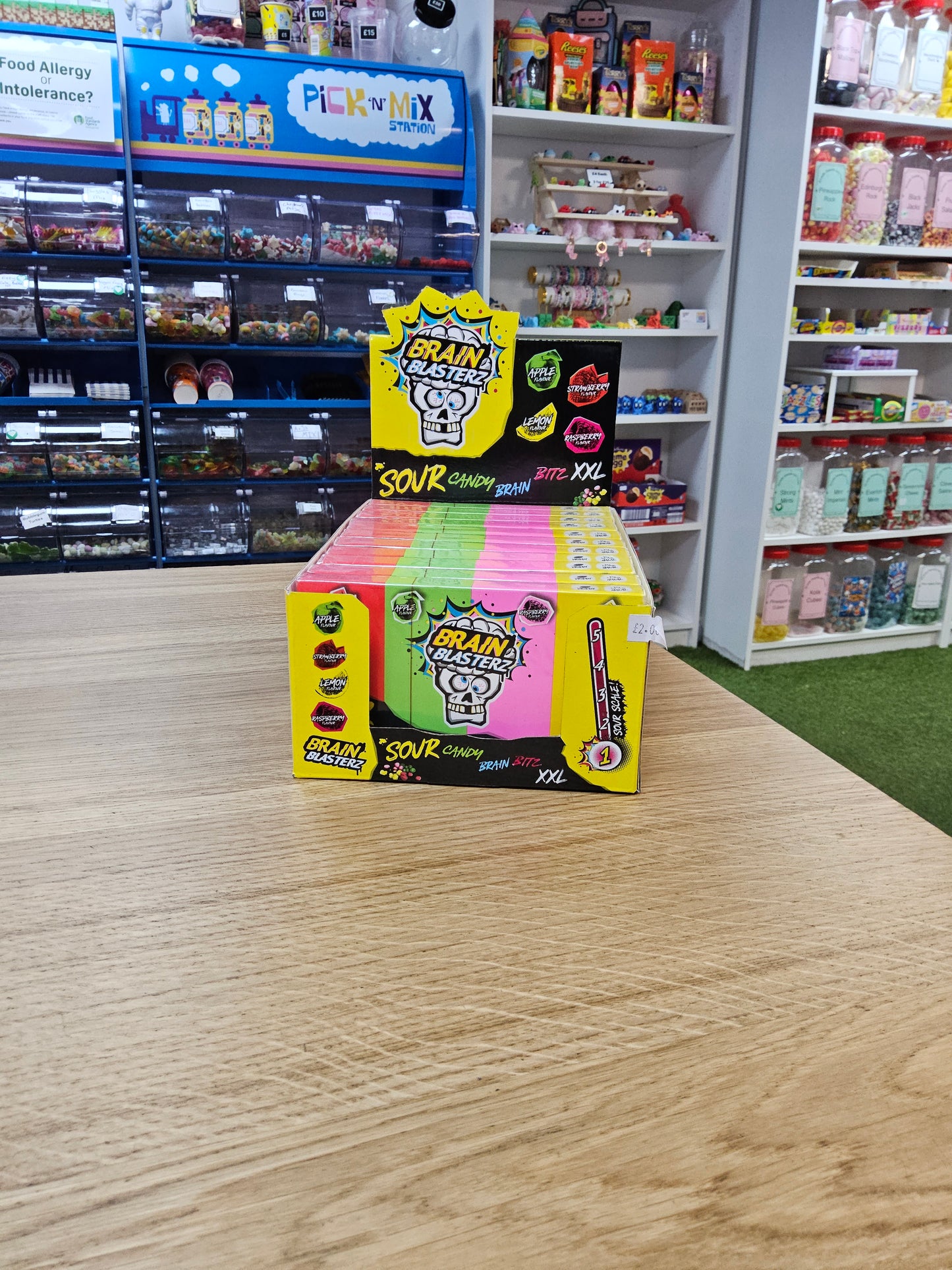 Brain Blasterz Sour candy brain bitz xxl (144g)