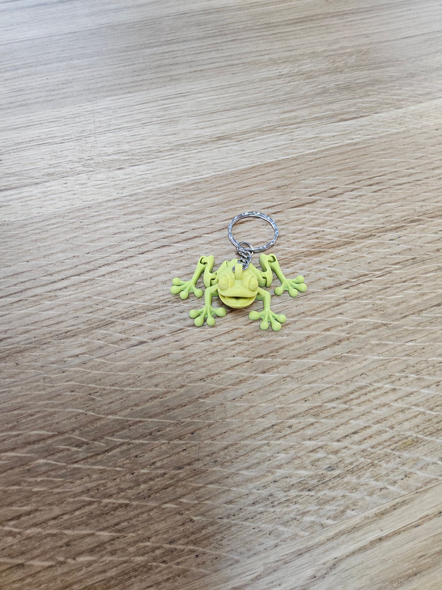 3D Printed Frog keychain