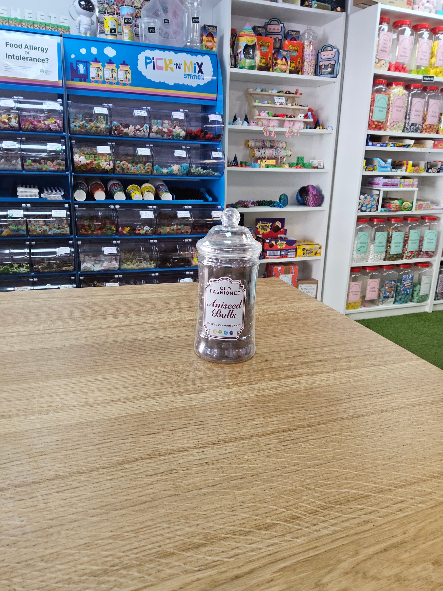 Old Fashioned Aniseed Balls Jar (350g)