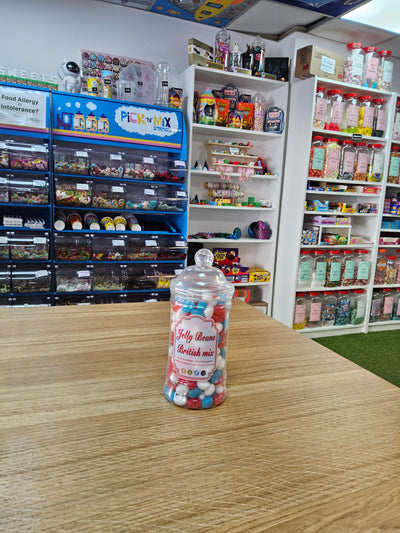 Jelly Beans British Mix Jar (400g)