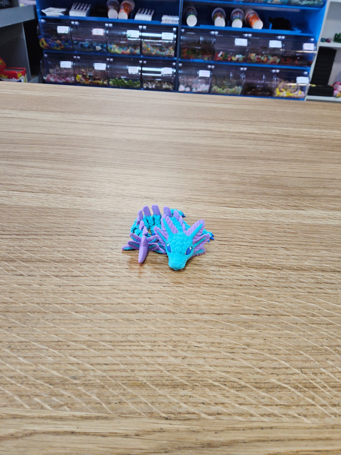 3D Printed Axolotl Dragon