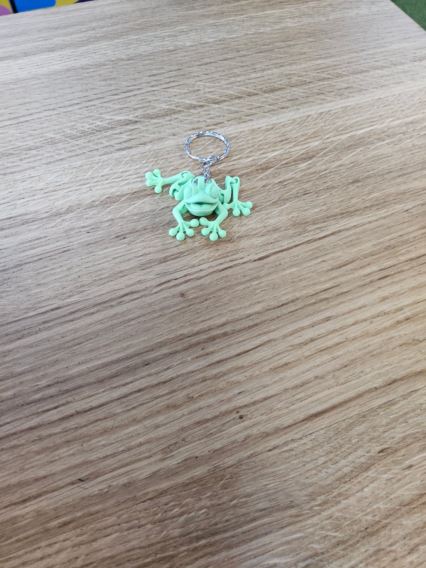 3D Printed Frog keychain