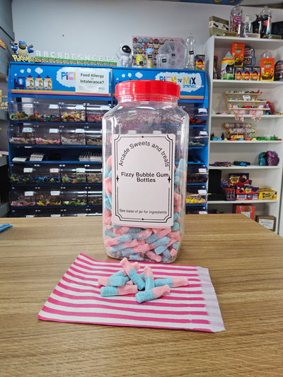 Fizzy Bubblegum bottles
