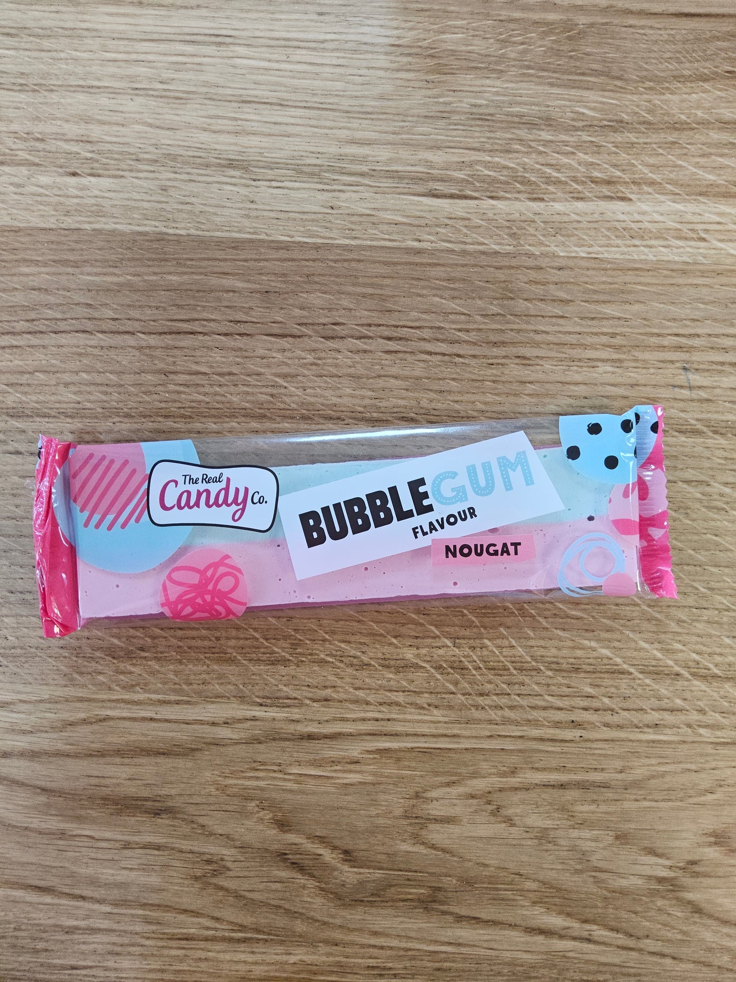 Bubblegum Flavour Nougat bar (130g)