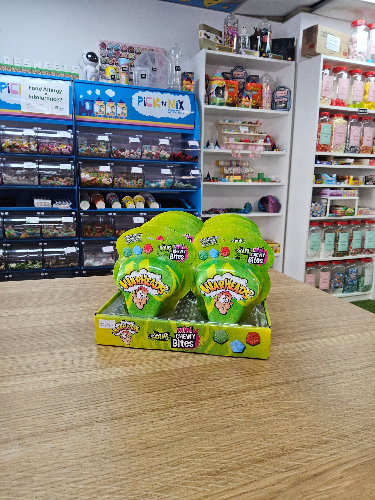 Warheads Sour Mini Chewy Bites (80g)