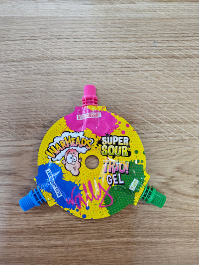 Warheads Super Sour Trio Gel (51g)