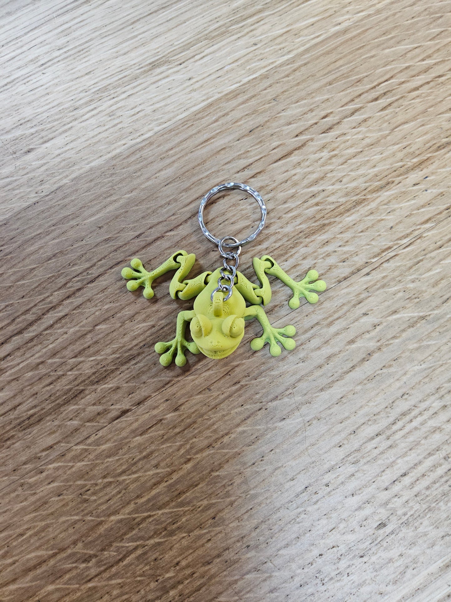 3D Printed Frog keychain