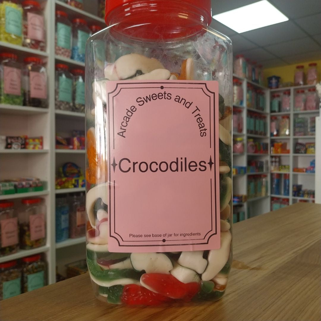 Crocodiles - fruit flavour jelly sweets