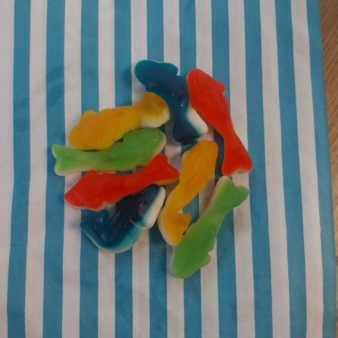 Gummy Sharks - fruit flavour jelly sweets