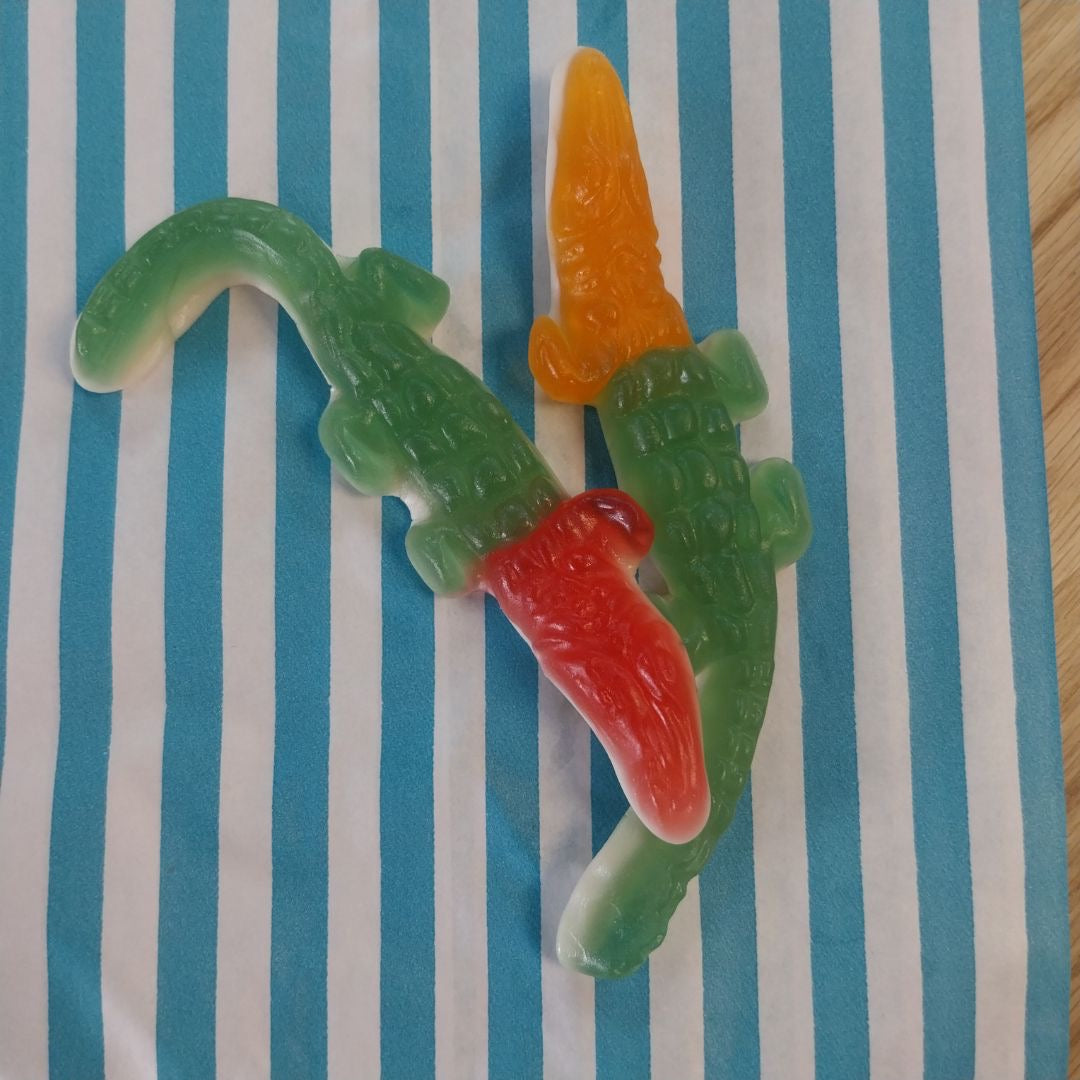 Crocodiles - fruit flavour jelly sweets
