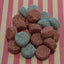 Jelly Spogs/Buttons - Aniseed flavoured jellies with a bobbly sugar coating