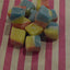Tutti Frutti Cubes - Sugared Tutti Frutti flavoured hard boiled sweets
