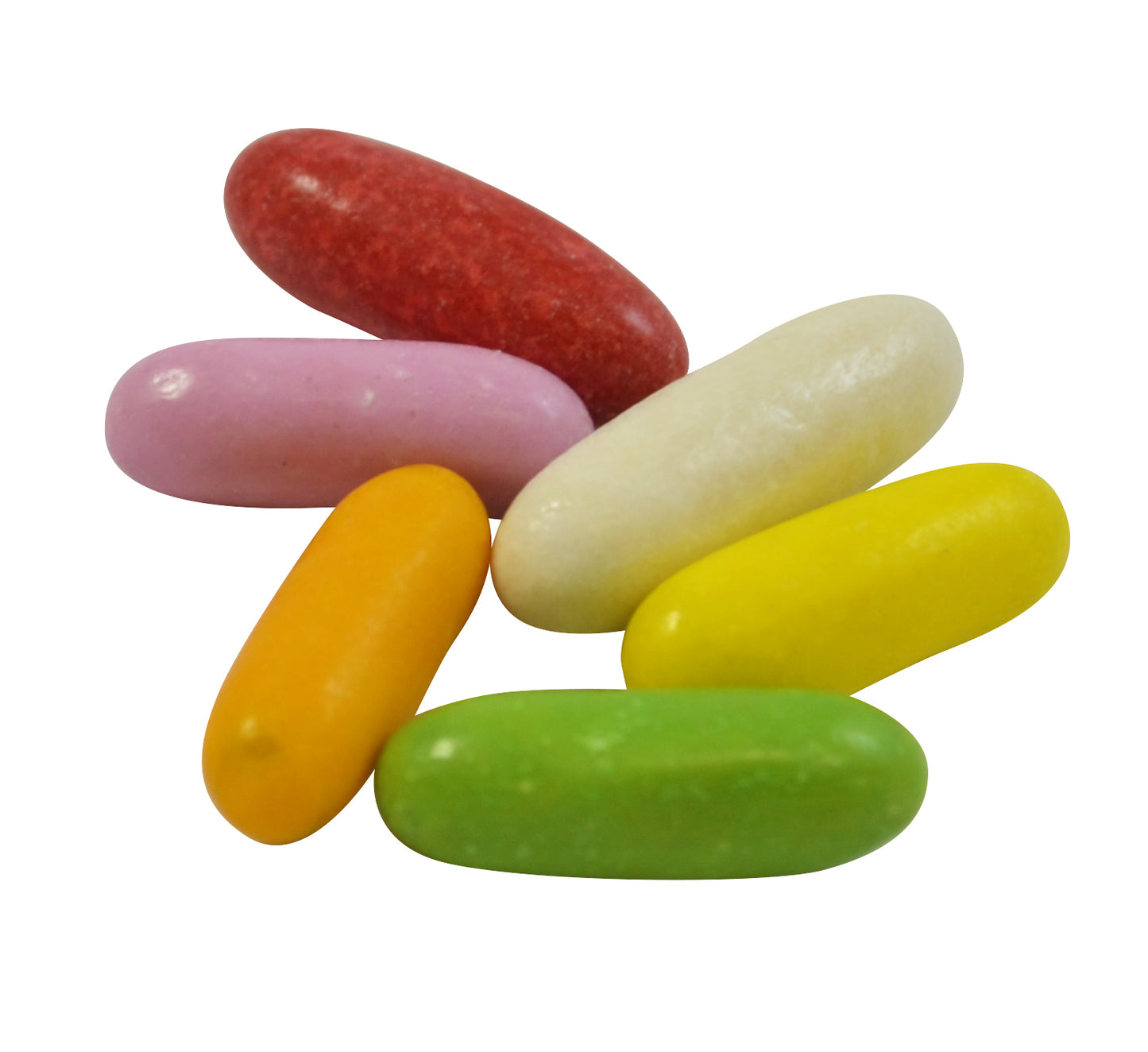 Liquorice Comfits - Liquorice pieces with colourful sugar coating