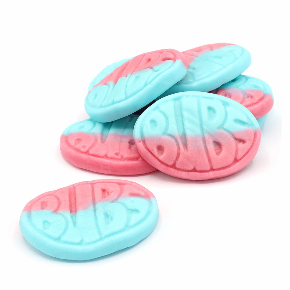 Raspberry & Blueberry Foam Ovals BUBS - Raspberry & blueberry flavour ...