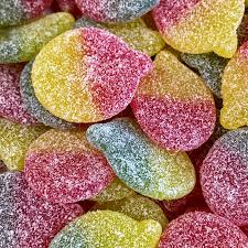 Sour Apples - Apple flavour jelly sweets with a fizzy sour coating