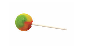 Tropical Fruit Mega Lolly, sold individually - Tropical fruit flavour lollipops (individually wrapped)