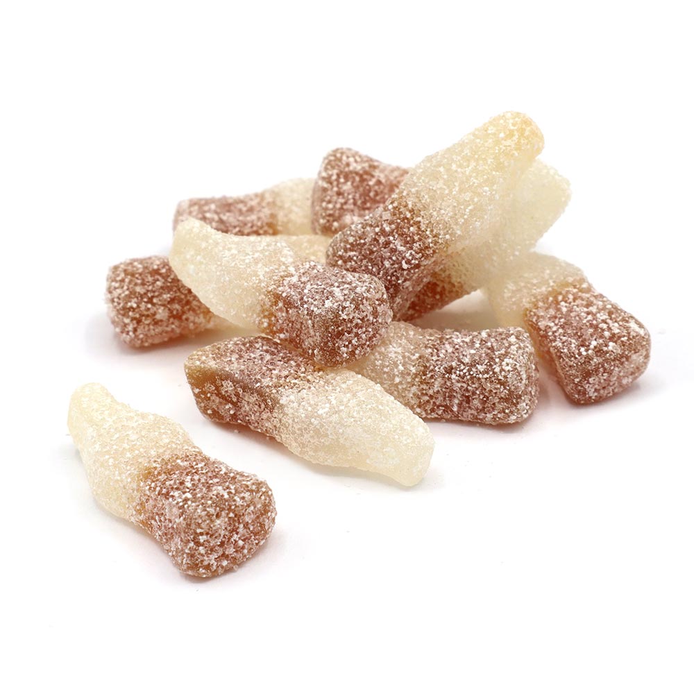 Vegan Fizzy Cola Bottle Sweets