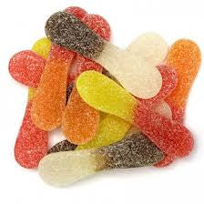 Vegan Fizzy Tongues - Fruit & cola flavour gummies with a sour coating