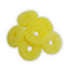 Vegan Fizzy Pineapple Slice Sweets