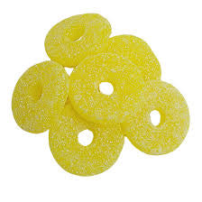 Vegan Fizzy Pineapple Slice Sweets