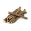 Liquorice root sweets (price per stick) - Long dried sticks of liquorice root, that look like sticks of wood