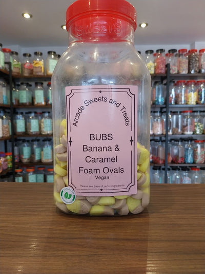 Banana & Caramel Foam Oval BUBS
