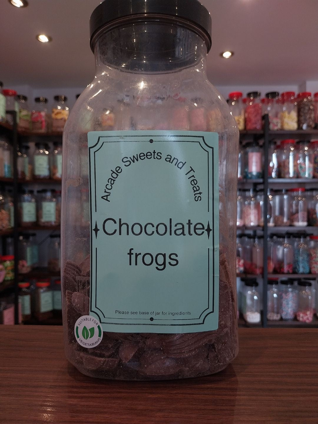 Chocolate Frogs - frog shaped milk chocolates