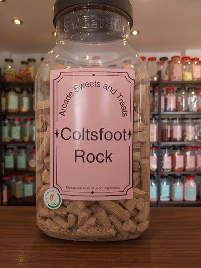 Coltsfoot Rock - Paste dried hardened sticks infused with Coltsfoot extract
