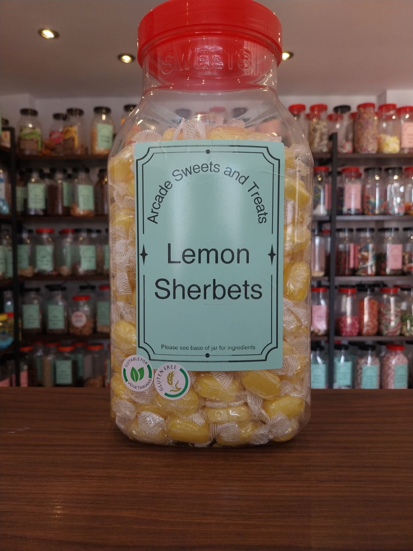 Lemon Sherbets Lemon Flavour Boiled Sweets With A Sherbet Centre Lemon Sherbets Lemon Flavour Boiled Sweets With A Sherbet Centre