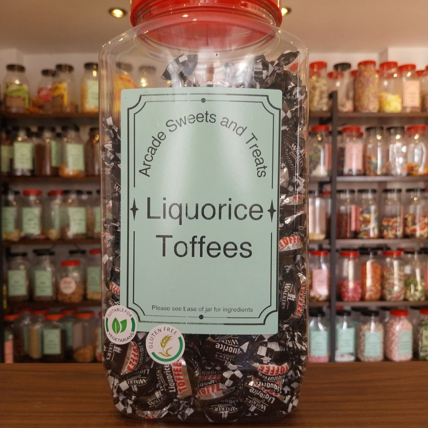Liquorice Toffees - Liquorice flavour toffees