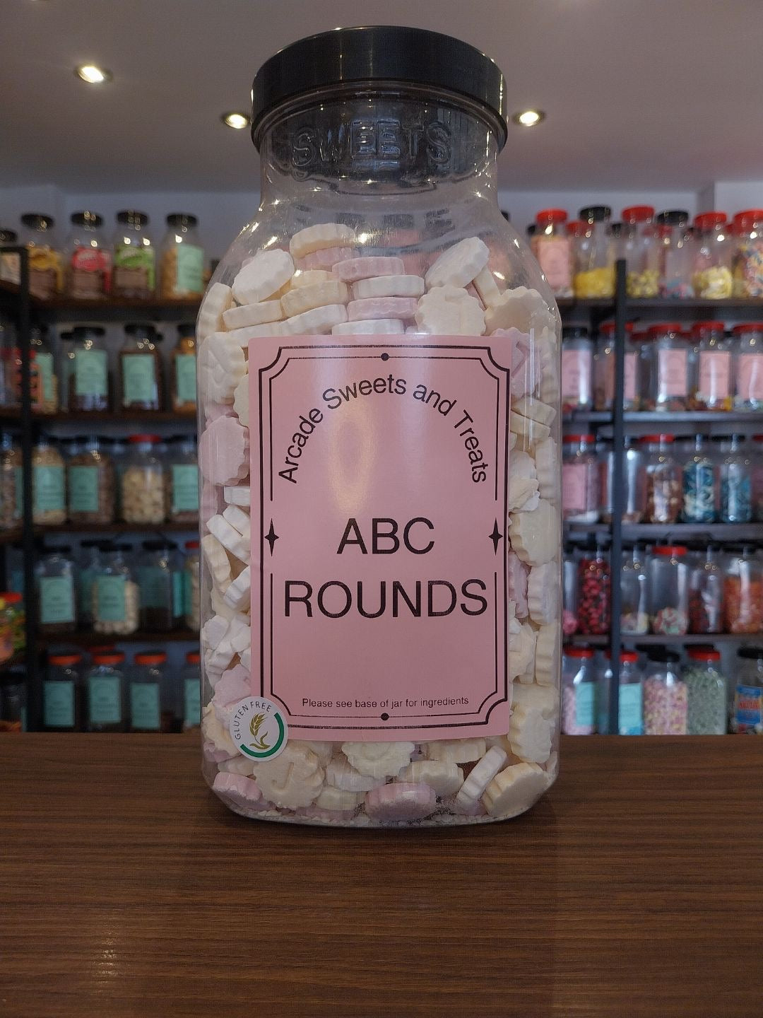 Sweets With Letters ABC FLOWER LETTERS – Arcade Sweets & Treats