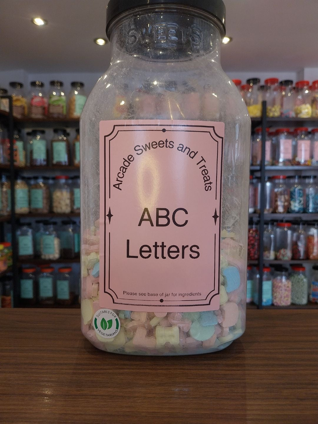 Sweets With Letters ABC Letters – Arcade Sweets & Treats