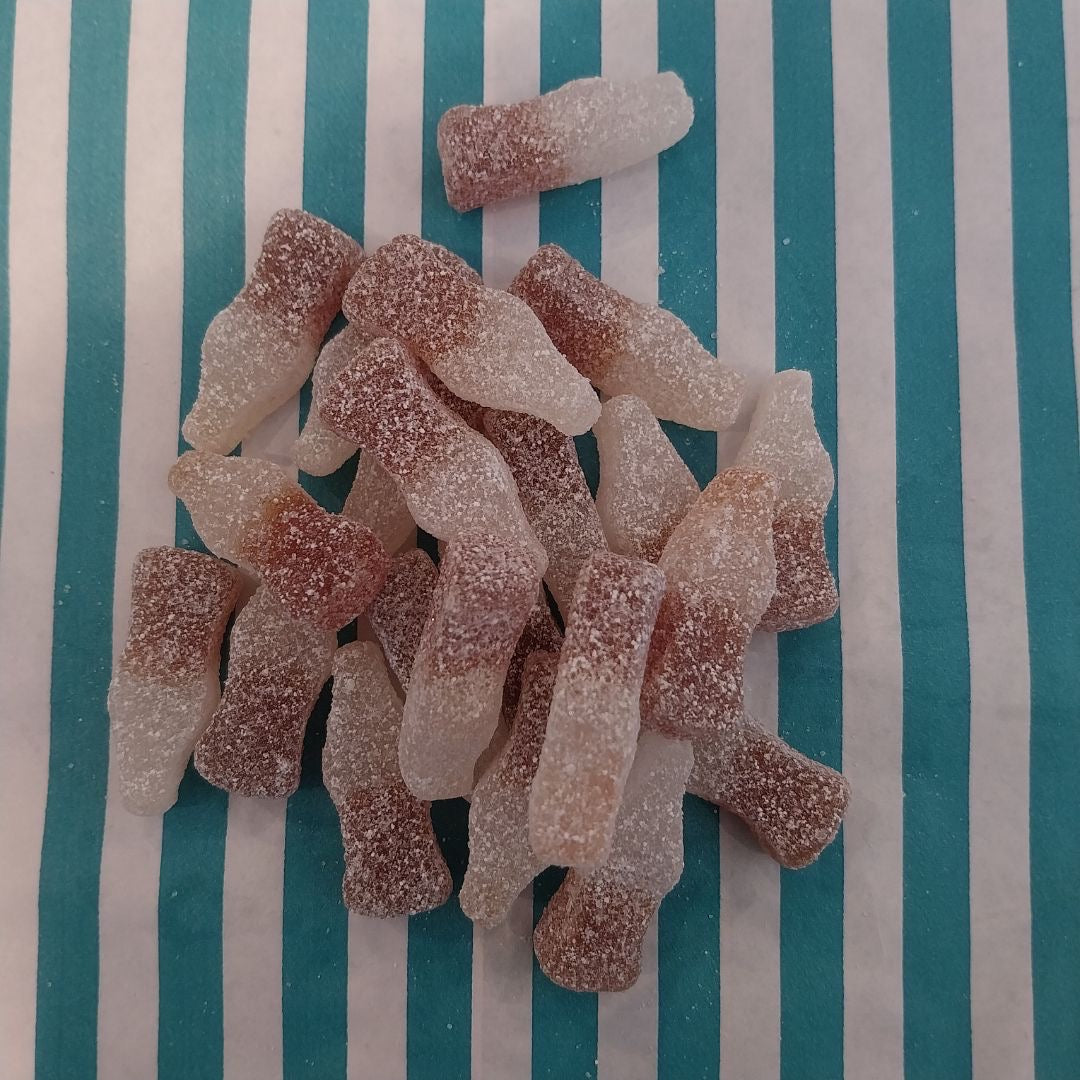 Vegan Fizzy Cola Bottle Sweets