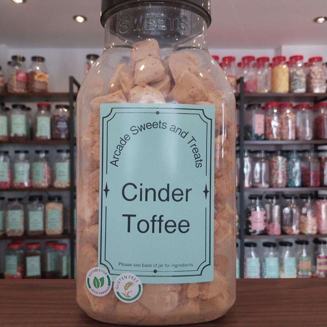 Cinder Toffee - Chunks of golden honeycomb cinder