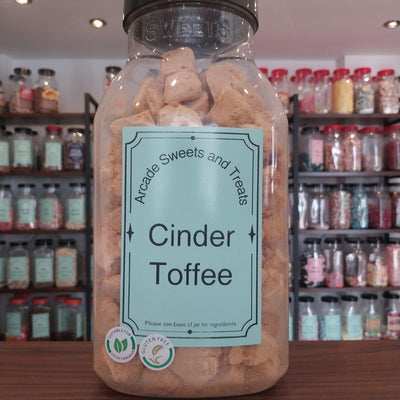 Cinder Toffee - Chunks of golden honeycomb cinder